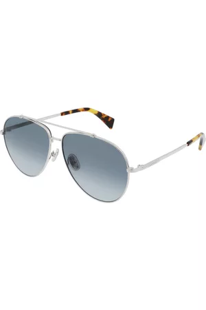 Lanvin LNV113S 035 Gafas de Sol para Hombre Plateadas