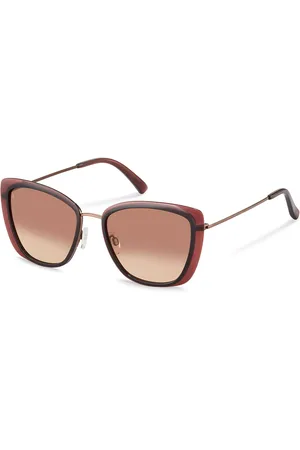 Rodenstock R3339 B Gafas de Sol para Mujer Borgoña