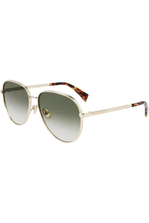 Lanvin LNV107S 715 Gafas de Sol para Hombre Dorados