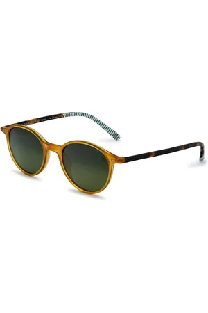 Etnia Barcelona Pearl District II Sun YWHV Gafas de Sol para Hombre Amarillas