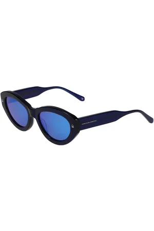 Benetton 5050 696 Gafas de Sol para Mujer Azules