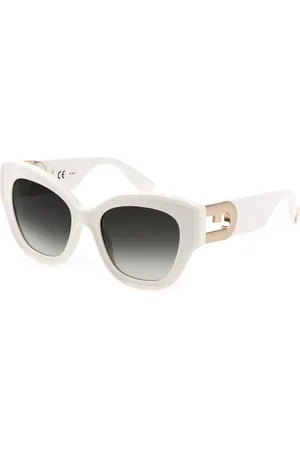 Furla SFU596 03GF Gafas de Sol para Mujer Blancas