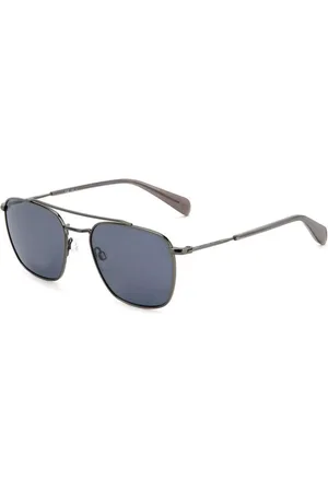 RAG&BONE RNB5047/G/S Ajuste Asiático KB7/IR Gafas de Sol para Hombre Grises