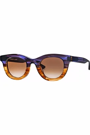THIERRY LASRY Consistency 007 Gafas de Sol para Hombre Marrones