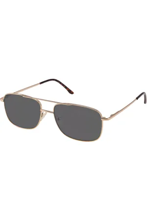 BON CHARGE Magnum Grises Azules-Light Block Dorados Gafas de Sol para Hombre Rose-Dorados