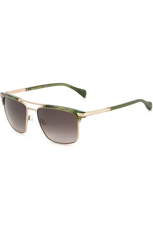 RAG&BONE RNB5032/G/S Ajuste Asiático 517/HA Gafas de Sol para Hombre Verdes