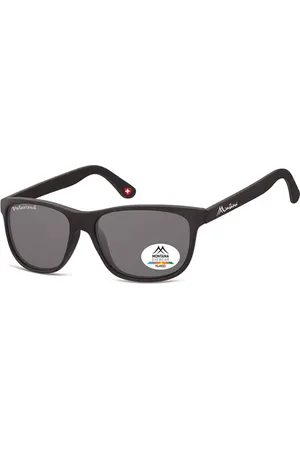 Montana Montana Gafas Recetadas MP48 Polarized MP48 Gafas de Sol para Hombre Negras