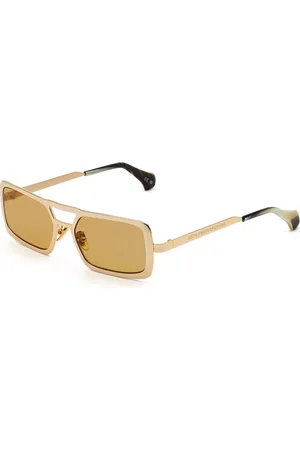 Retrosuperfuture STEREO PLASMA 9TQ Gafas de Sol para Hombre Dorados
