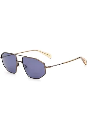 RAG&BONE RNB5036/G/S 0OUN/KU Gafas de Sol para Hombre Dorados