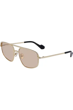 Lanvin LNV128S 770 Gafas de Sol para Hombre Dorados