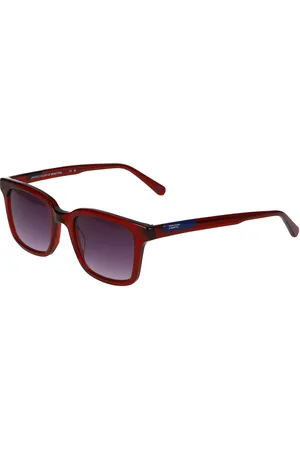 Benetton 5058 292 Gafas de Sol para Hombre Rojas