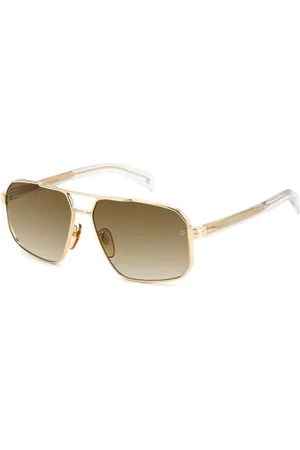 David beckham DB 7102/S LOJ/HA Gafas de Sol para Hombre Dorados