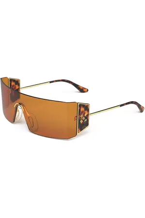 Retrosuperfuture PIANETA FS2 Gafas de Sol para Hombre Naranjas