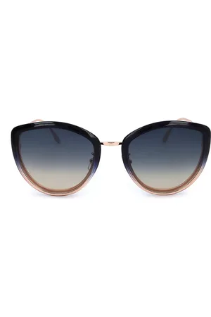 Longines LG0010-H 92W Gafas de Sol para Mujer Azules
