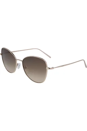 DKNY DK104S 210 Gafas de Sol para Mujer Dorados