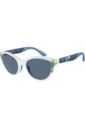 Emporio Armani EK4003F Ajuste Asiático 534480 Gafas de Sol para Mujer Blancas