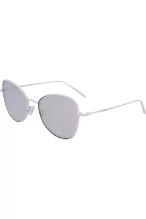 DKNY DK104S 101 Gafas de Sol para Mujer Blancas