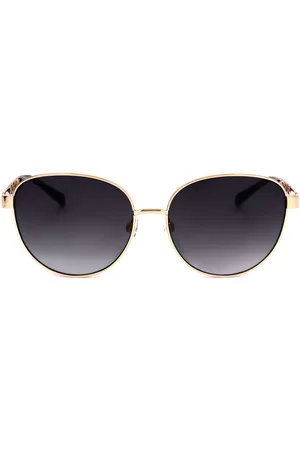 Karen Millen KM7021 400 Gafas de Sol para Mujer Dorados
