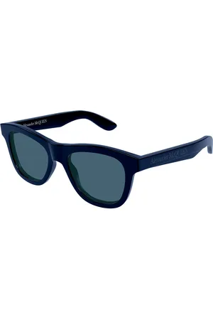Alexander McQueen AM0421S 005 Gafas de Sol para Hombre Azules