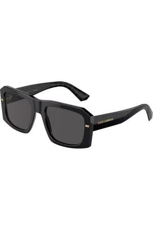 Dolce & Gabbana DG4430F Ajuste Asiático 501/87 Gafas de Sol para Hombre Negras