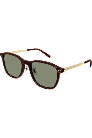 Dunhill DU0070SA Ajuste Asiático 003 Gafas de Sol para Hombre Careyshell