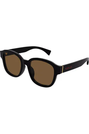 Gucci GG1140SK Ajuste Asiático 003 Gafas de Sol para Hombre Negras