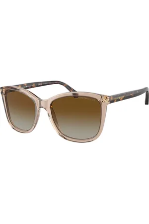 Emporio Armani EA4060 Polarized 5850T5 Gafas de Sol para Mujer Marrones