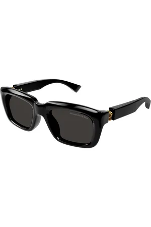 Alexander McQueen AM0431S 001 Gafas de Sol para Hombre Negras