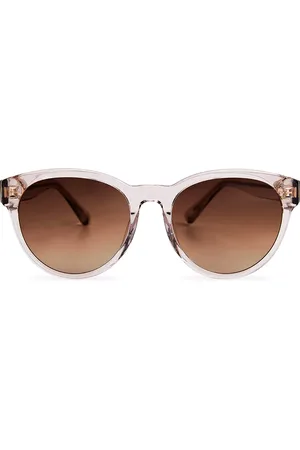 Messyweekend RITA Rose Marrones Gafas de Sol para Mujer Rosas