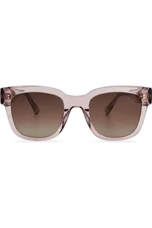 Messyweekend LIV Rose Marrones Gafas de Sol para Mujer Rosas