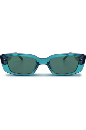 Messyweekend GRACE Turquoise Gradient Verdes Gafas de Sol para Mujer Azules