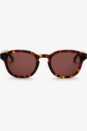 Messyweekend BILLE THE KID Carey Marrones Gafas de Sol Para Niños Careyshell