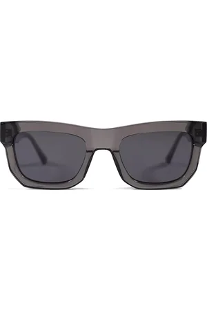 Messyweekend DON Transparentes Grises Grises Gafas de Sol para Hombre Grises