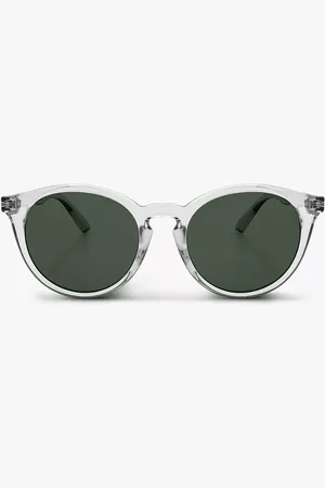Messyweekend HOBBES Transparentes Verdes Gafas de Sol para Mujer Cristal