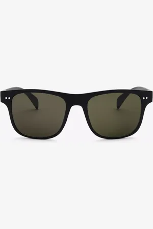 Messyweekend TEMPO Negras Grises Gafas de Sol para Hombre Negras