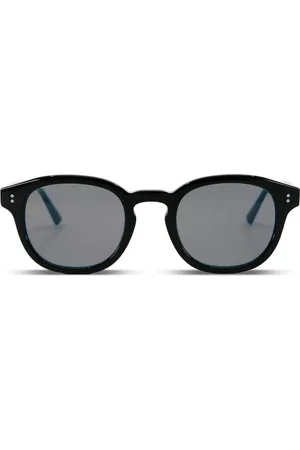Messyweekend BILLE Negras Grises Gafas de Sol para Hombre Negras