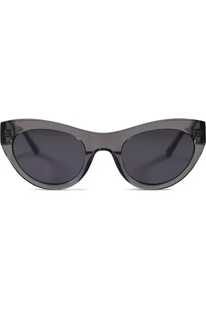 Messyweekend DONNA Transparentes Grises Grises Gafas de Sol para Mujer Grises