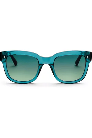 Messyweekend LIV Turquoise Verdes Gafas de Sol para Mujer Azules