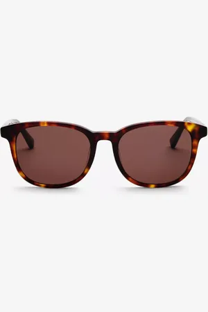 Messyweekend CHARLIE THE KID Carey Marrones Gafas de Sol Para Niños Careyshell