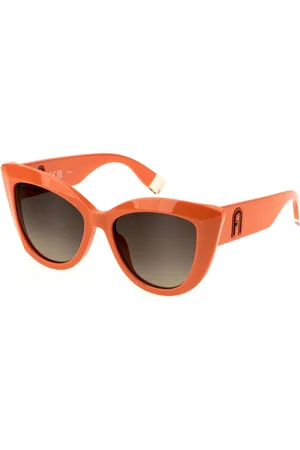 Furla SFU711 0AFM Gafas de Sol para Mujer Naranjas