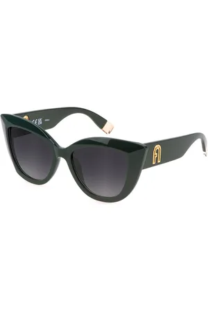 Furla SFU711 0D80 Gafas de Sol para Mujer Verdes