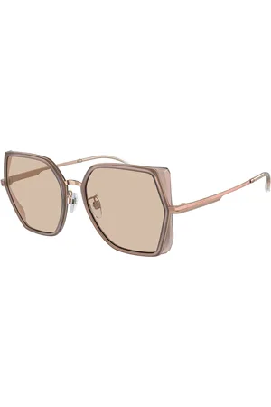 Emporio Armani EA2142D Ajuste Asiático 301193 Gafas de Sol para Mujer Dorados