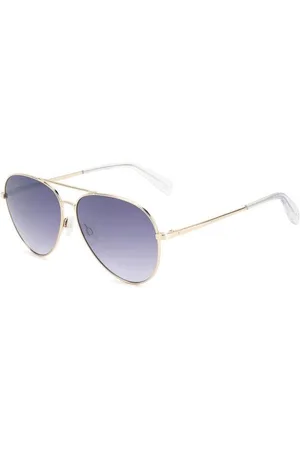 RAG&BONE RNB5052/G/S Ajuste Asiático J5G/IC Gafas de Sol para Hombre Dorados