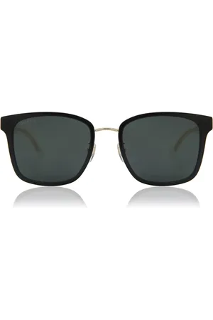 Gucci GG0563SKN Ajuste Asiático 001 Gafas de Sol para Hombre Dorados