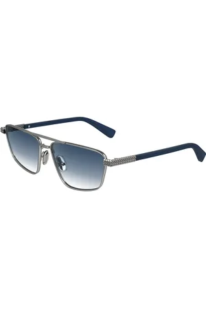 Lanvin LNV133S 035 Gafas de Sol para Hombre Plateadas