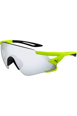 PUMA PU0398S 008 Gafas de Sol para Hombre Verdes