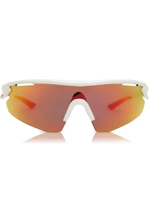 Salice 012 BIANCO/RW ROSSO Gafas de Sol para Hombre Blancas