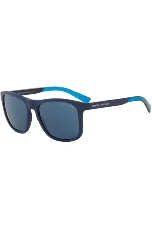 Armani Exchange AX4049SF Ajuste Asiático 818380 Gafas de Sol para Hombre Azules