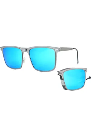 ROAV 8203 Echo Folding Plateadas Polarized 11.63 Gafas de Sol para Hombre Plateadas