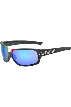 Salice 017 ITA IR BLKITA/41 Gafas de Sol para Hombre Negras